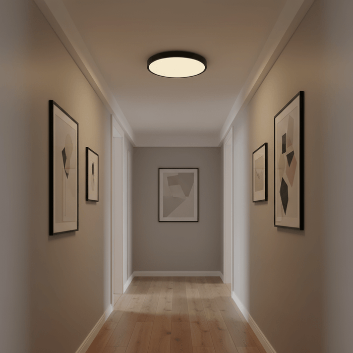 elevenpast LED Ceiling Light Plato Premium Black LED Ceiling Light C753 6009551811046