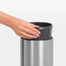 Brabantia waste bin Touch Bin 3 Litre - Matt Steel