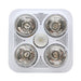 elevenpast extractor fan with lights Therma Glow 3-in-1 Bathroom Heater White C86W 6007328016939