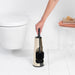 Brabantia Toilet Brush and Holder ReNew Toilet Brush and Holder - Black | Steel | Platinum | White | Soft Beige