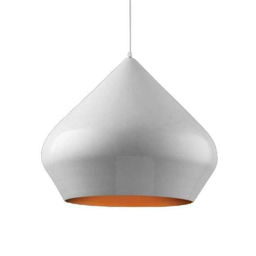 elevenpast White & Gold Aladdin Pendant Light Metal Black | Gold CA-KLCH-1007/WH