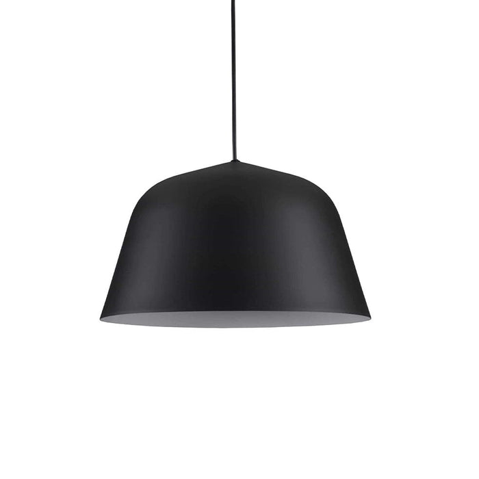 elevenpast Large / Black Stockholm Pendant Light Metal 2 Sizes | 5 Colours CA-KLCH-1580L/B