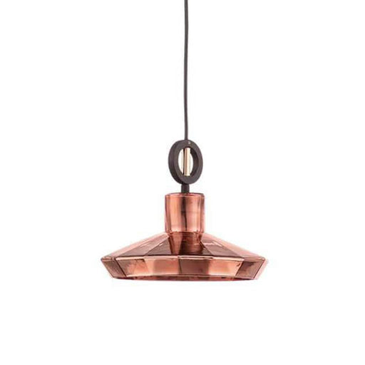 elevenpast lighting Copper Diamond Cut Pendant Light Small Chrome | Copper CA-KLCH-3093/CO