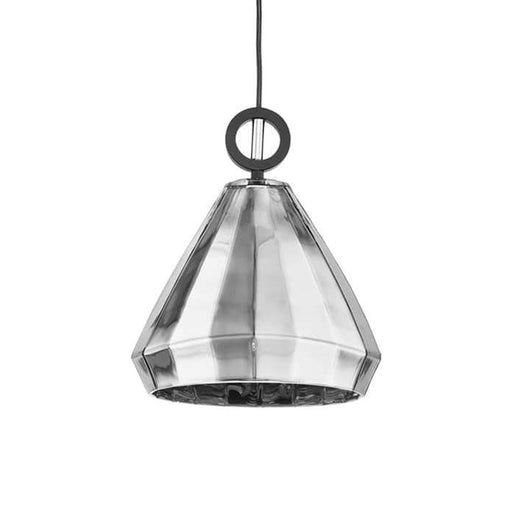 elevenpast lighting Chrome Diamond Cut Pendant Light Medium Chrome | Copper CA-KLCH-3094/CH