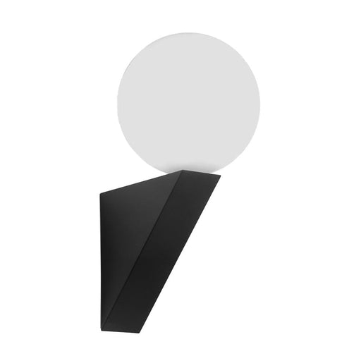 elevenpast Wall Light Black Moon Metal and Glass Wall Light Black | White CA-KLW-2420/BL