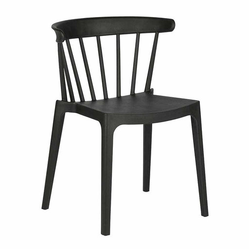 elevenpast Chairs Black Bliss Chair Polypropylene CA1728BLACK