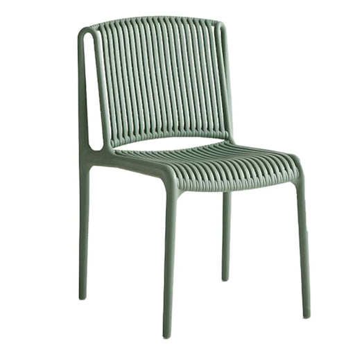 elevenpast Chairs Green Billie Chair - Polypropylene Outdoor/Indoor CA1799GREEN