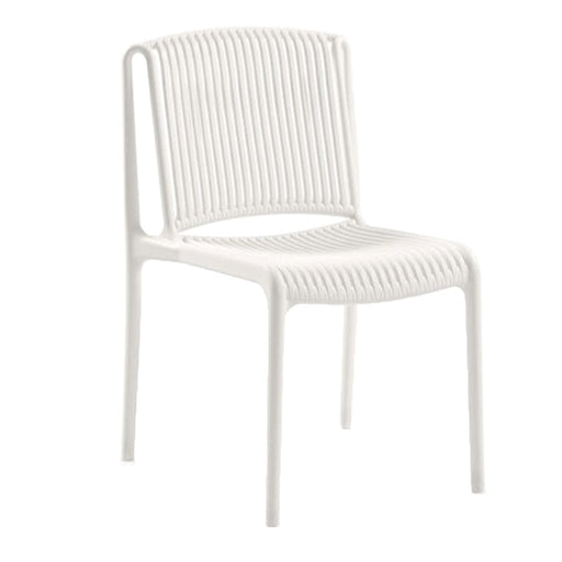 elevenpast Chairs White Billie Chair - Polypropylene Outdoor/Indoor CA1799WHITE