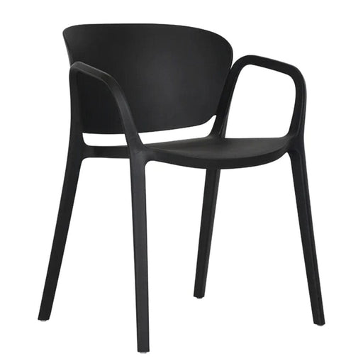 elevenpast Black Bent Chair Polypropylene Indoor | Outdoor CA1800BLACK