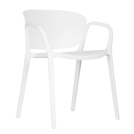 elevenpast White Bent Chair Polypropylene Indoor | Outdoor CA1800WHITE