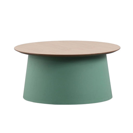elevenpast Green Kobe Coffee Table Polypropylene and Wood 5 Colours CA299MGREEN 633710851107