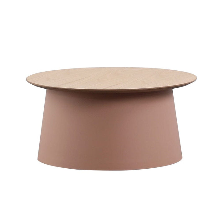 elevenpast Pink Kobe Coffee Table Polypropylene and Wood 5 Colours CA299MPINK 633710851121