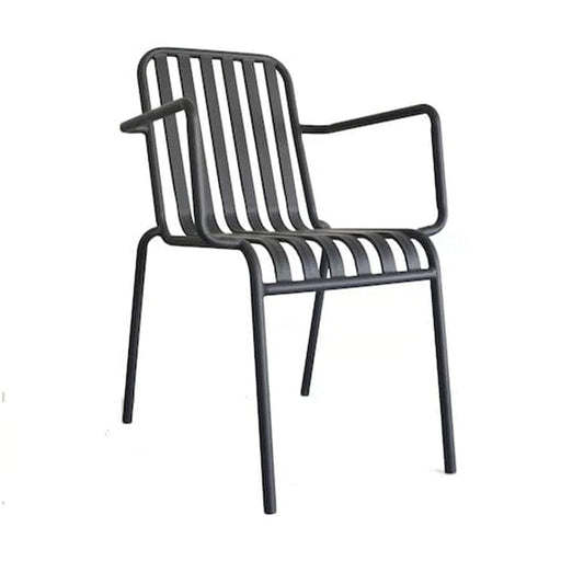 elevenpast Black Echo Arm Chair Metal Black | White | Green CA5050BBLACK