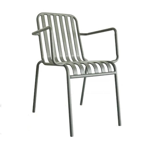 elevenpast Olive Green Echo Arm Chair Metal Black | White | Green CA5050BOLIVE