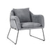 elevenpast Arm Chairs, Recliners & Sleeper Chairs Grey Memphis Chair | Green or Grey CA90-541GREY