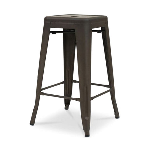 elevenpast kitchen stool Rust Tolix Kitchen Stool - Metal CABT3503-26RUS