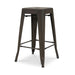 elevenpast kitchen stool Rust Tolix Kitchen Stool - Metal CABT3503-26RUS