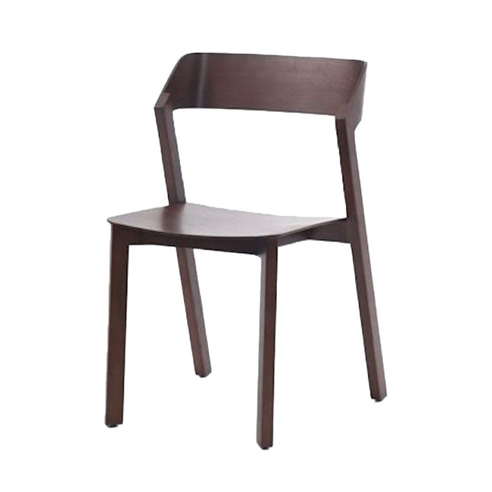 elevenpast Chairs Walnut Oak Alba Wooden Side Chair | Natural Oak or Walnut Oak CAC10WALNUT