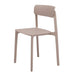 elevenpast Pink Clay Cafe Chair - Fully Polypropylene CACLAYPINK 633710853569
