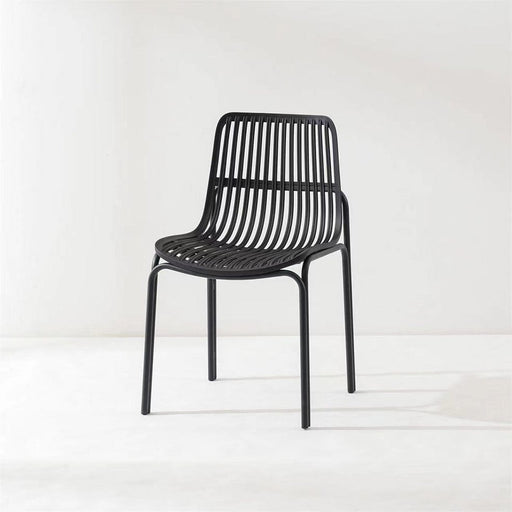 elevenpast Chairs Black Tina Polypropylene Dining Chair Black | White | Grey CAD012SBLACK