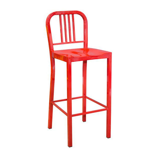 elevenpast Chairs Red Madrid Bar/Kitchen Stool CAG030-30TRED
