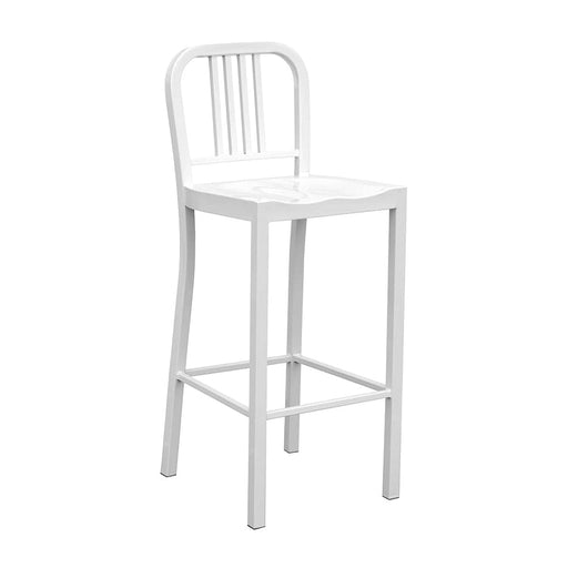 elevenpast Chairs White Madrid Bar/Kitchen Stool CAG030-30TWHITE
