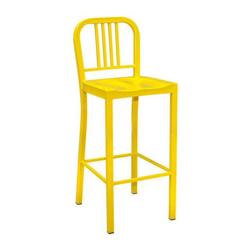 elevenpast Chairs Yellow Madrid Bar/Kitchen Stool CAG030-30TYELLOW