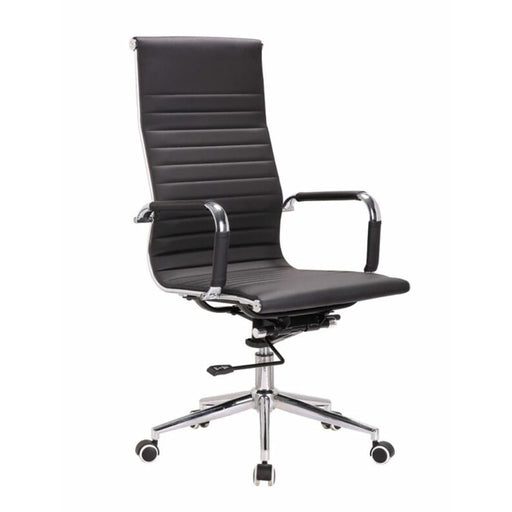 elevenpast Office Chair Black Elite High Back Office Chair CAGEF8101HPUBLK