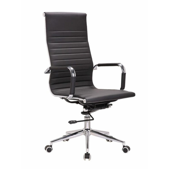 elevenpast Office Chair Black Elite High Back Office Chair CAGEF8101HPUBLK