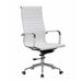 elevenpast Office Chair White Elite High Back Office Chair CAGEF8101HPUWHT