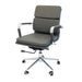 elevenpast Grey Elite Mid Back Padded Office Chair CAGEF8300LPULGY