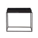 elevenpast Black Cube High Side Table - Metal CAGT252ABLACK