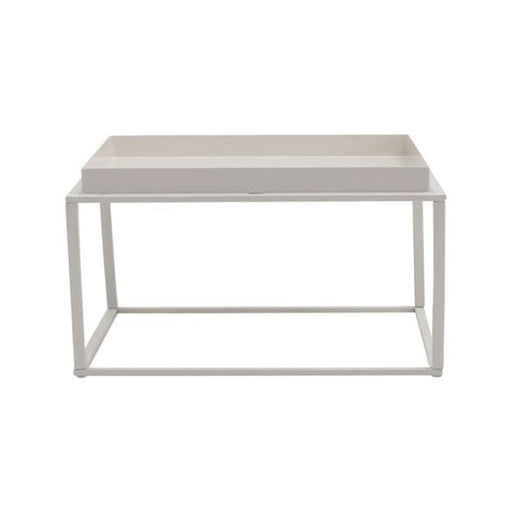 elevenpast Coffee Table Cream Cube Coffee Table - Metal CAGT252LCREAM