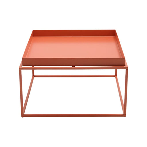 elevenpast Coffee Table Orange Cube Coffee Table - Metal CAGT252LORANGE