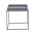 elevenpast Grey Cube Low Side Table - Metal CAGT252SGREY
