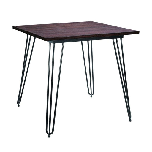 elevenpast Tables Hairpin Dining Table (Square) 80x80 CAM8075MBLK