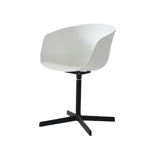 elevenpast White Camden Office Chair - Black camdenofficeblk-2