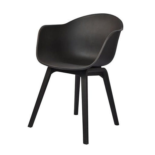 elevenpast Chairs Black Sorbet Tub Chair - Polypropylene and UV treated CAOW152MBLKBLK