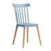 elevenpast Blue Avery Dining Chair - Polypropylene and Wood CAOW157BLUE 633710856768