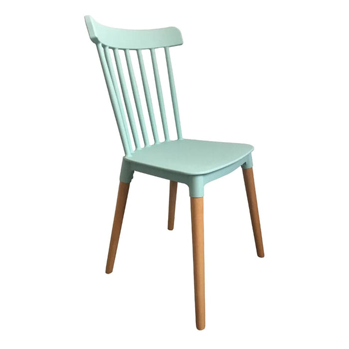 elevenpast Mint Green Avery Dining Chair - Polypropylene and Wood CAOW157MINT 633710856775