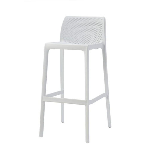 elevenpast Chairs White Standford Outdoor Bar Stool CAOW275BDWHITE