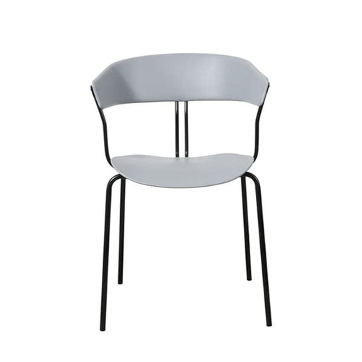 elevenpast Chairs Grey Remi Cafe Chair - Metal and PP - discontinued. CAPC1612GREY 633710853903
