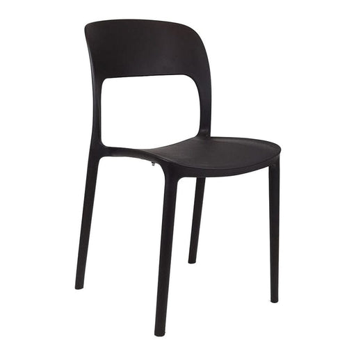 elevenpast Chairs Tally Chair Polypropylene Indoor/Outdoor CAPP-147ABLACK