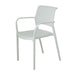elevenpast Carter Arm Chair - Polypropylene CAPP-157AWHITE