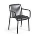 elevenpast Chairs Black Isabella Arm Chair - Polypropylene Outdoor/Indoor Chair CAPP776ABLACK