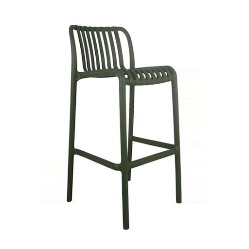 elevenpast Chairs Olive / Barstool Isabella Stool - Polypropylene Outdoor/Indoor CAPP777GREEN