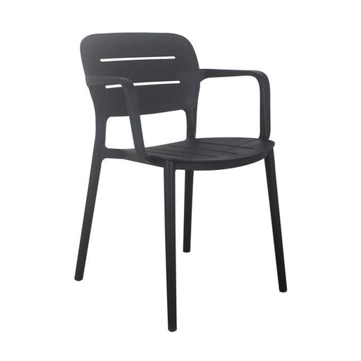elevenpast Chairs Black Marra Armchair Polypropylene CAPP831BLACK