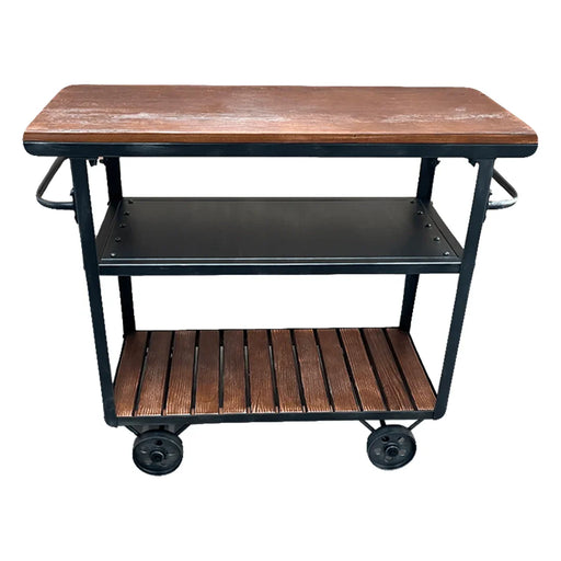 elevenpast trolley Railroad Rustic Entertaining Trolley CART5490-2
