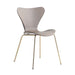 elevenpast Chairs Brown & Gold 7evens Chair | Gold Legs CAT3600BROWNGLD