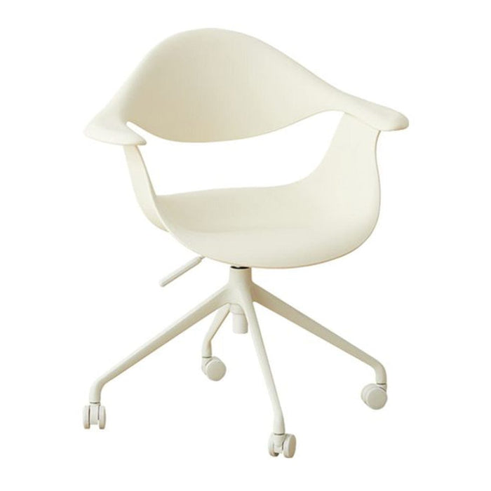 elevenpast White|White Base Vargus 32 Desk Chair - Wheels | Black or White Base CAT4197WHITEWB
